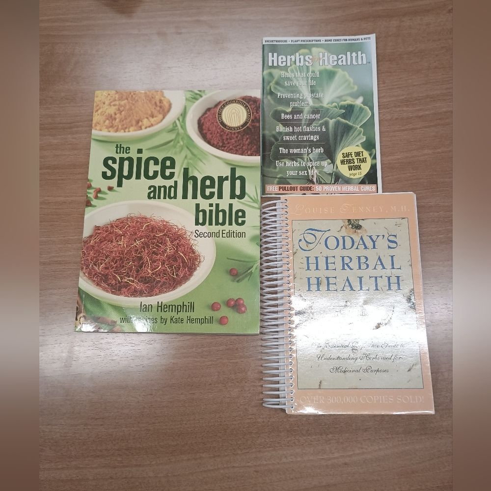 The Spice and Herb Bible + Today's Herbal Health Kate Hemphill Louise Tenney